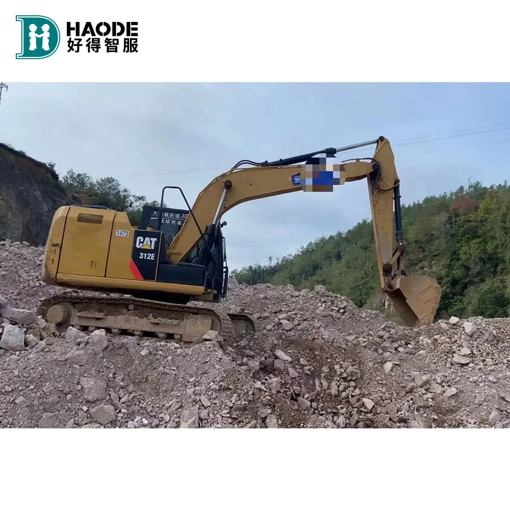HAODE Original Made Cat 312d 312e Used Crawler Excavator Cat 312 313 315 318 Excavators