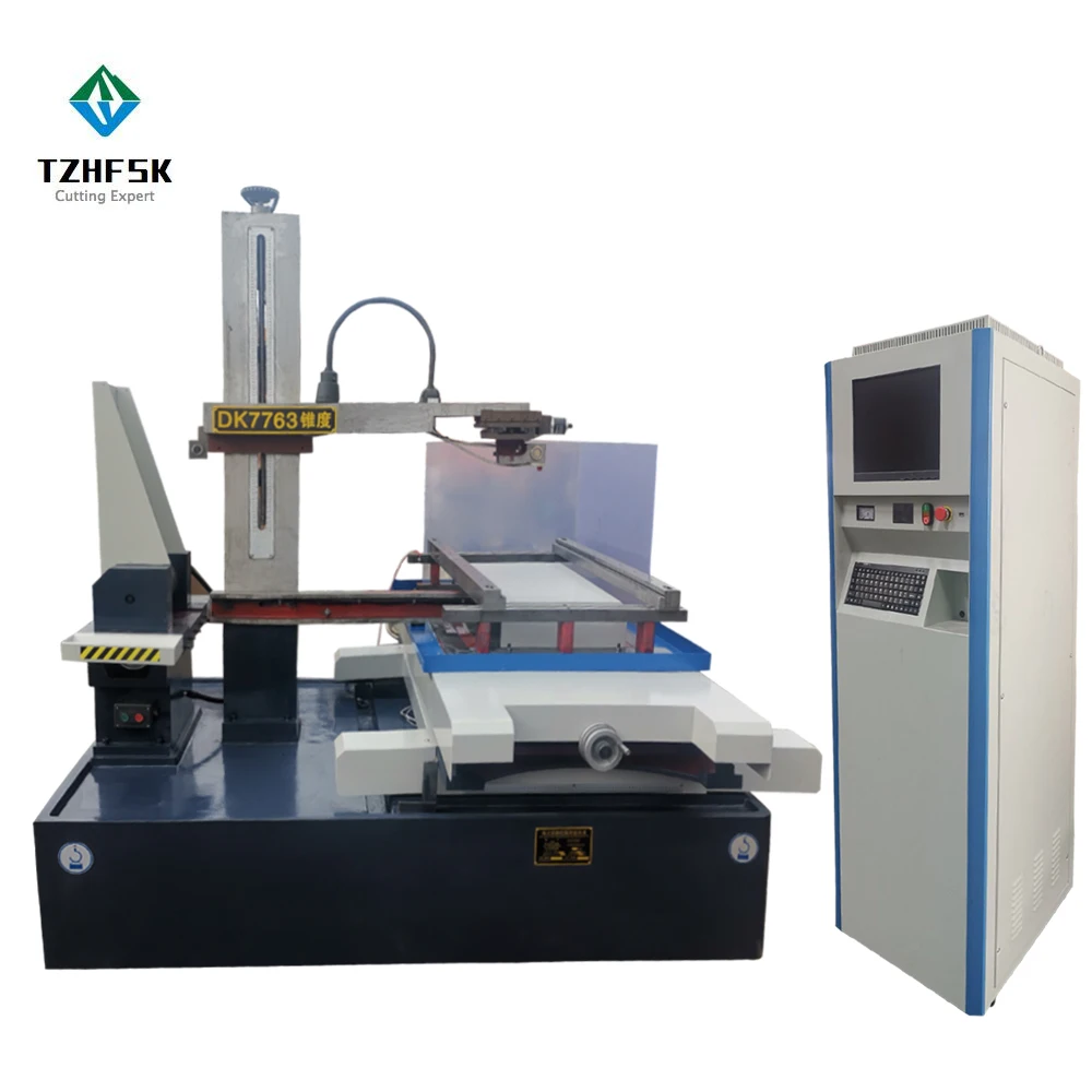 
DK7763 Electrical Discharge Machine CNC EDM Wire-Cutting Machine with High-speed cabinet computer 