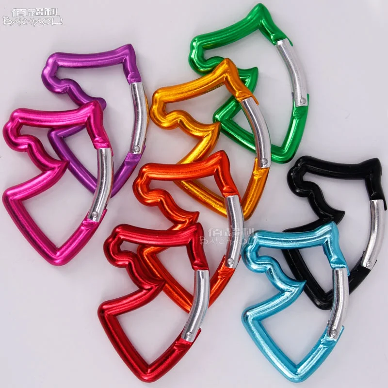 
BAICHAOLI horse aluminium alloy snap carabiner hooks 