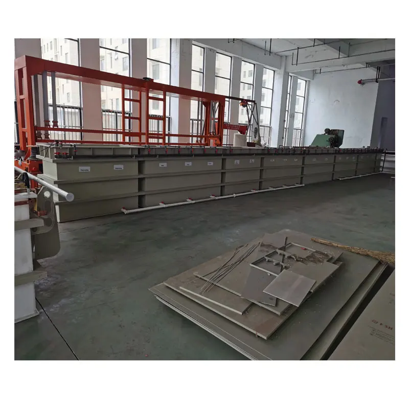 full set Zinc electroplating machine China low price high quality metal electroplating machinery