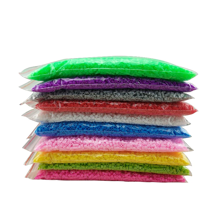 Wholesale 500g 9000pcs 5MM Bulk Plastic Puzzle Hama Perler Beads Educational Art Toy Fuse Beads For Kids DIY Crafts