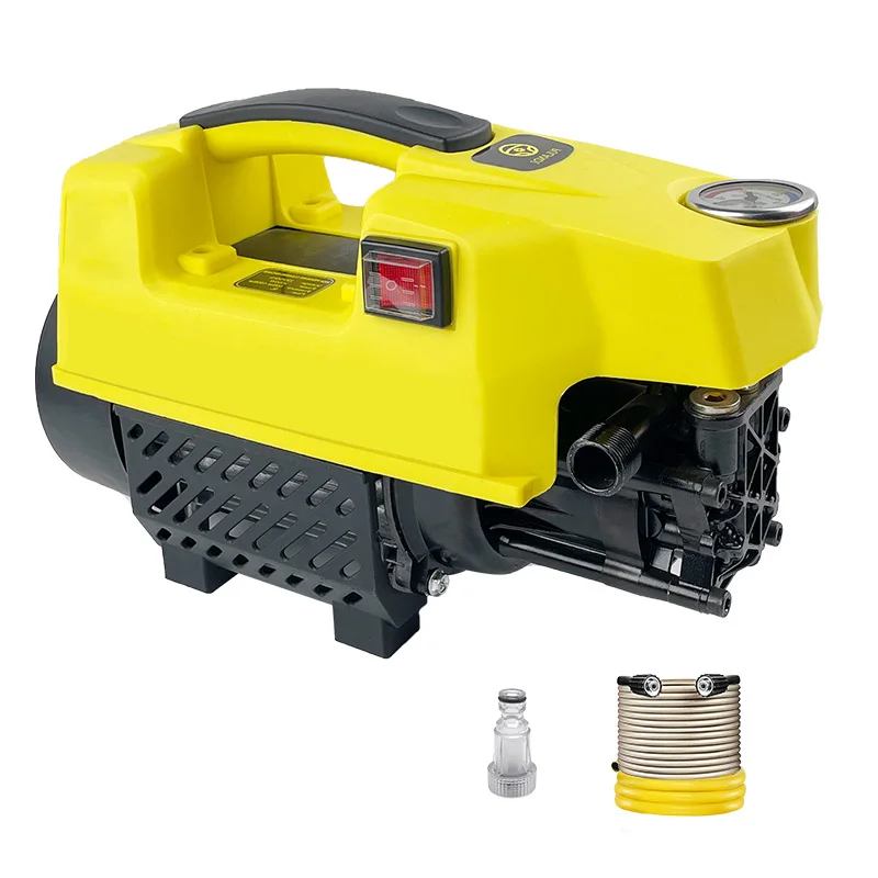 portable car washer equipment car caring machine foam cannon pressure gun brushes high pressure car washer