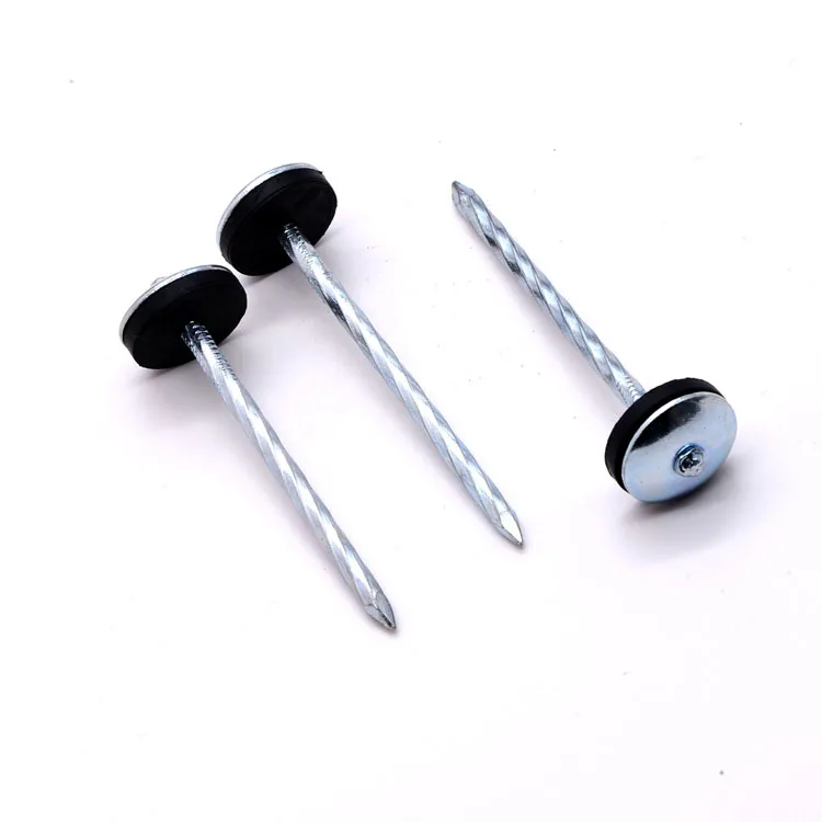 Китайский завод лучшее качество скрученный хвостовик головка зонта кровельный гвоздь