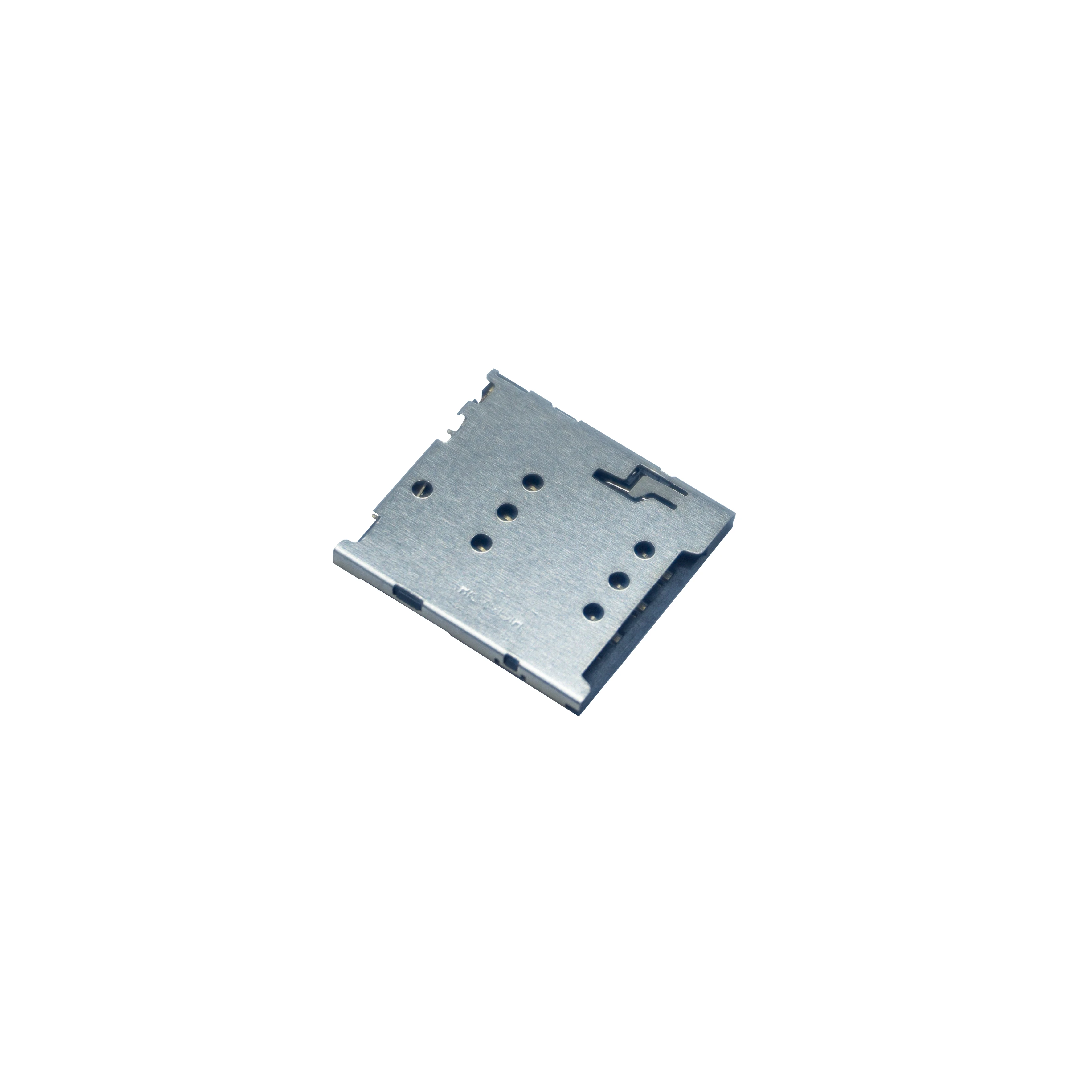 Micro SIM Card Connector 1.42H Socket with Detect Switch
