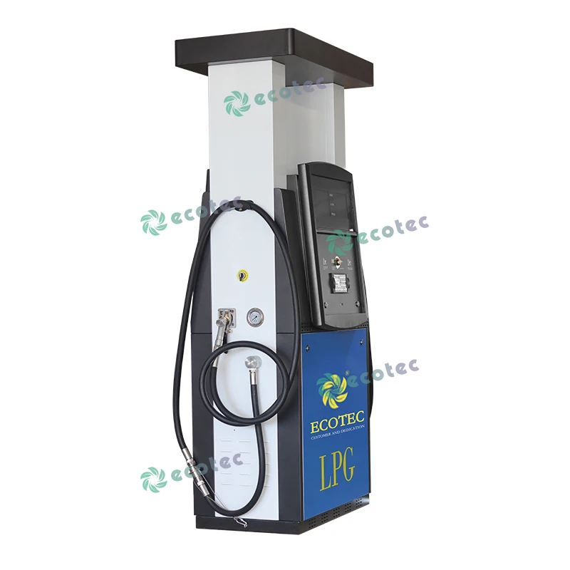 Ecotec Gas Service Equipment Fuel Dispenser Portable LPG Dispenser and scale