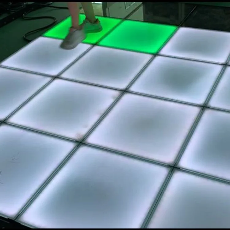 lightening thin portable interactive led dance floor rental dc