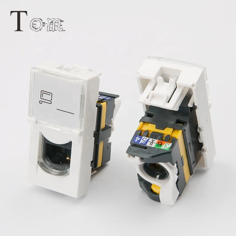 76571 Keystone Джек 45*22,5 мм 6u goldplated toolless Legrand Тип Cat6A keystone Джек