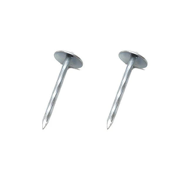 Iron Head Galvanized Umbrella  Roofing Nails for House Corrugated Nails