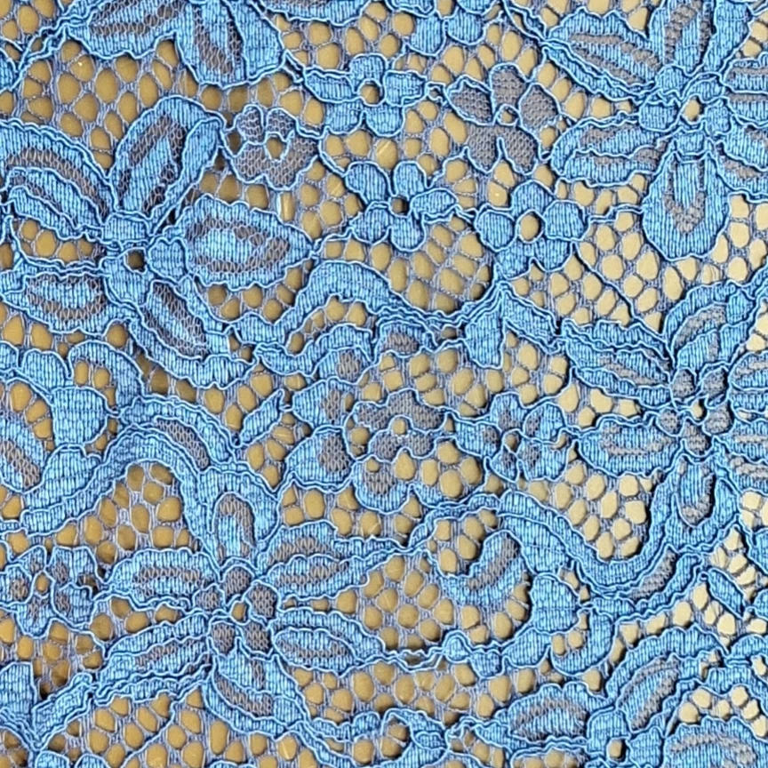 100%polyester knitted frivolous lace wedding lace fabric white fabric lace with sequins bridal fabric