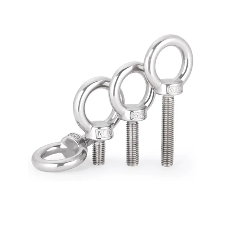 Metric Thread M6 M14 M16 Round Fish Eye Bolts Steel Lifting Fisheye Hook Bolt
