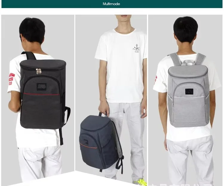 Insulated ice Cooler Backpack Cooler Bag for Food Fashion Outdoor Waterproof Men Fishing Thermal Bag Backpack
