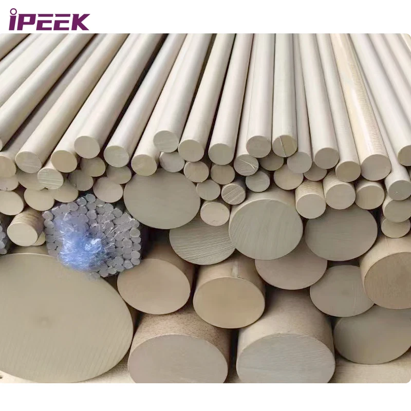 iPEEK Polyetheretherketone Stick Material Plastic 450g 1000 Rod PEEK Resin Bars for Sale
