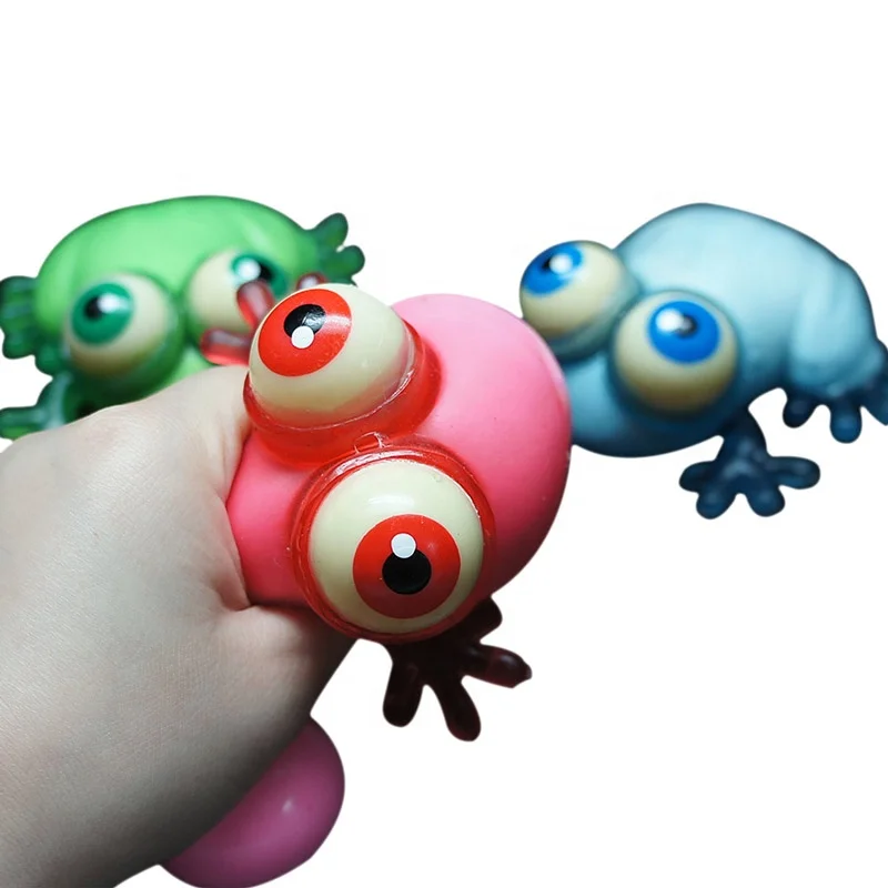 Frog Anti Stress Toy Bulgy Eyes Squeeze Frog funny novelty gift for kid