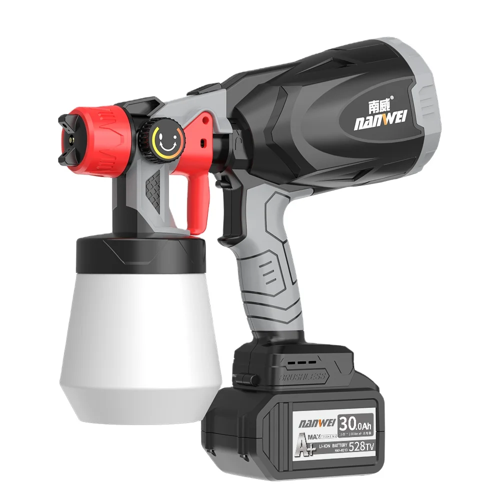 Electric Wall Paint Spray Gun Machine Painting Airless Paint Sprayer Plastic Cordless Paint Sprayer Spray Gun
