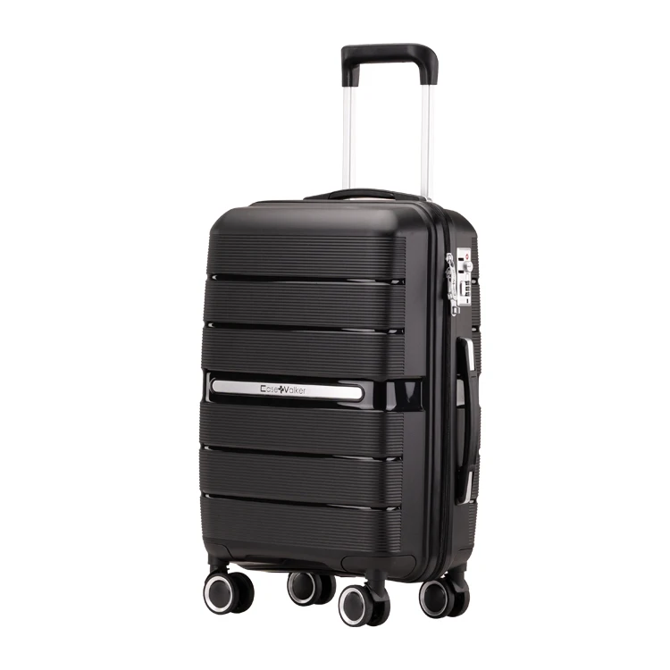 100% New PP Hard shell PP newest valise for Travel Bag Luggage Sets