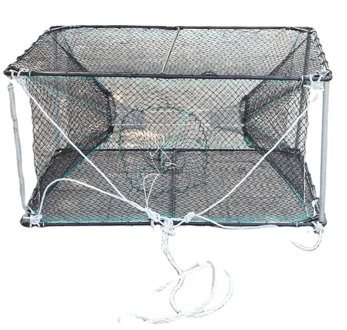 Commercial Square Fishing Cage Aquaculture Trap for Fish Farming