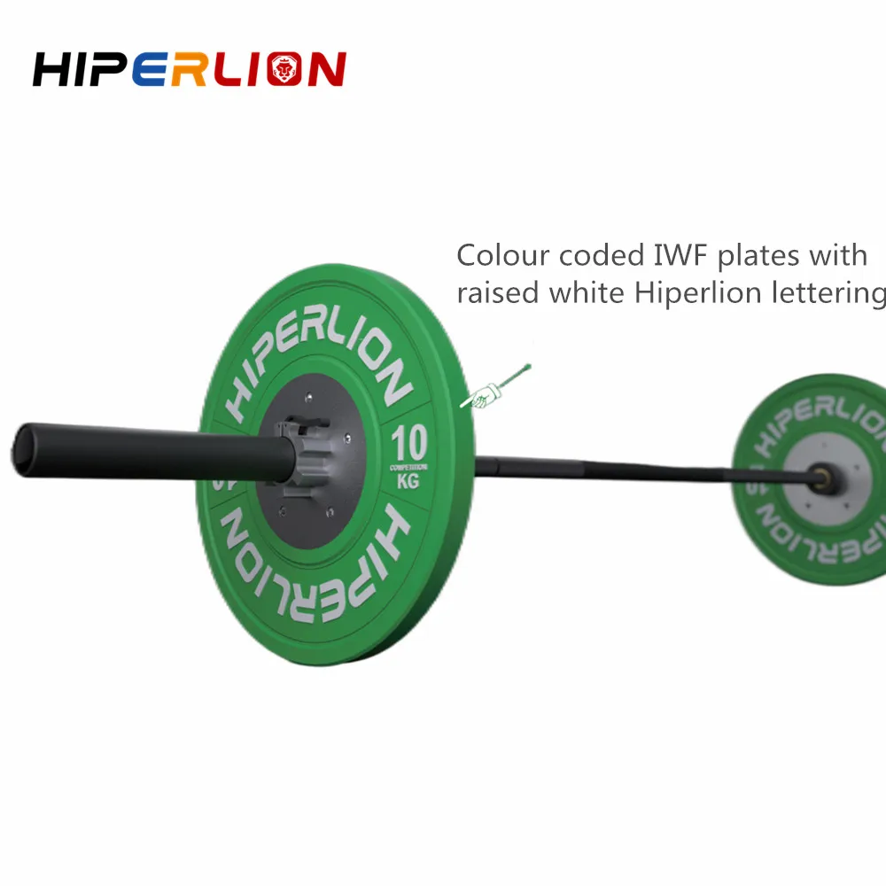 Competition weights 50mm weightlifting weight custom bumper competition plate