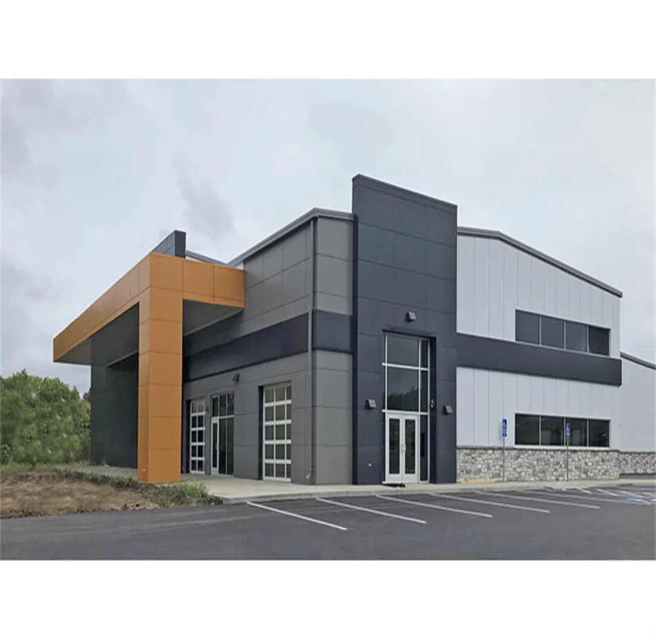 Prefabricated steel Structure multi-storey building hotel school office shopping mall Construction