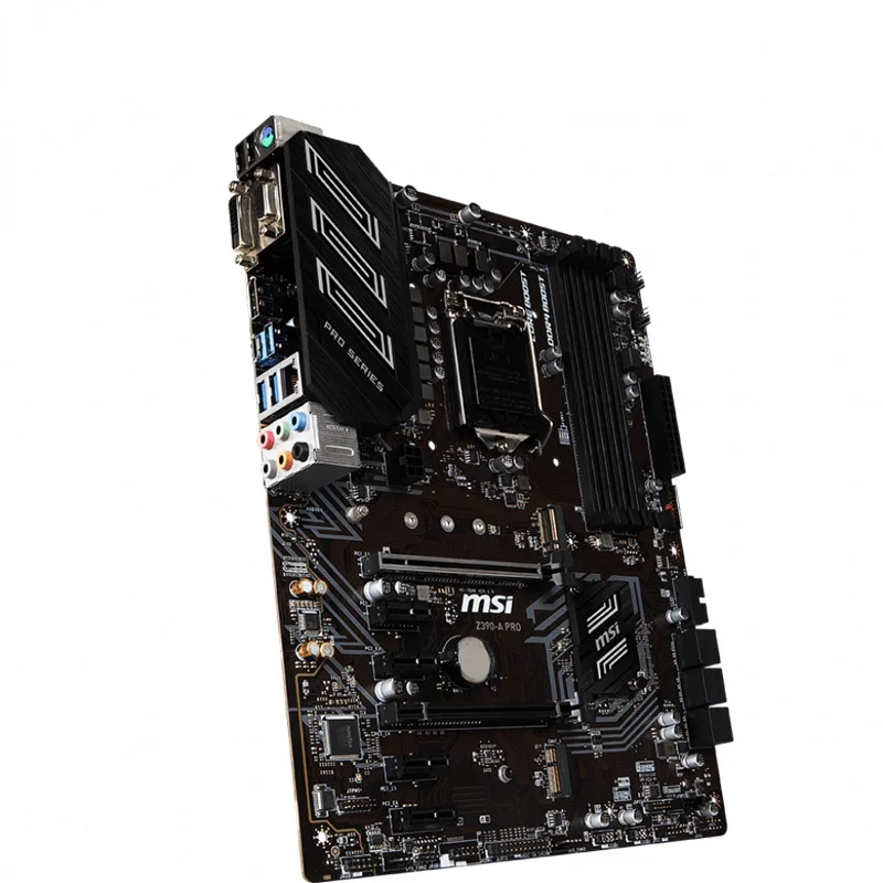 NEW MSI Z390-A PRO Motherboard LGA 1151 Intel Z390 DDR4 64GB Core i9/i7/i5/i3 Original Desktop Mainboard