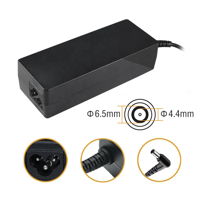 64W 16V 4A 6.5*4.4mm AC/DC Power Adapter Charger Fit For Sony Vaio Vgn-Tx3Xp Laptop Power Supply LED Light PC Material Plug-In