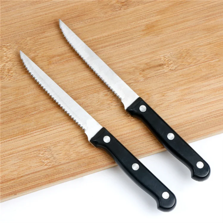 Full handle design LiBL plastic handle steak knife