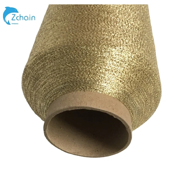 Free Sample Wholesale Ms Type Embroidery Thread Pure Gold Metallic Yarn Manufacturer
