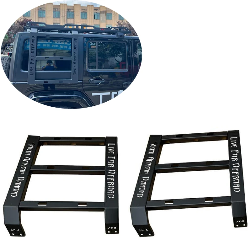 Wholesale car luggage carrier steel wrangler car roof rack for jeep wrangler JK 2007-2017