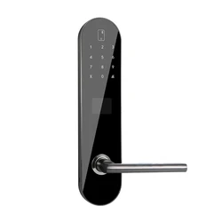 TTlock App Ble WiFi Control Hotel Key Card Swipe Door Lock Electronic Keyless RFID Smart Hotel Lock System