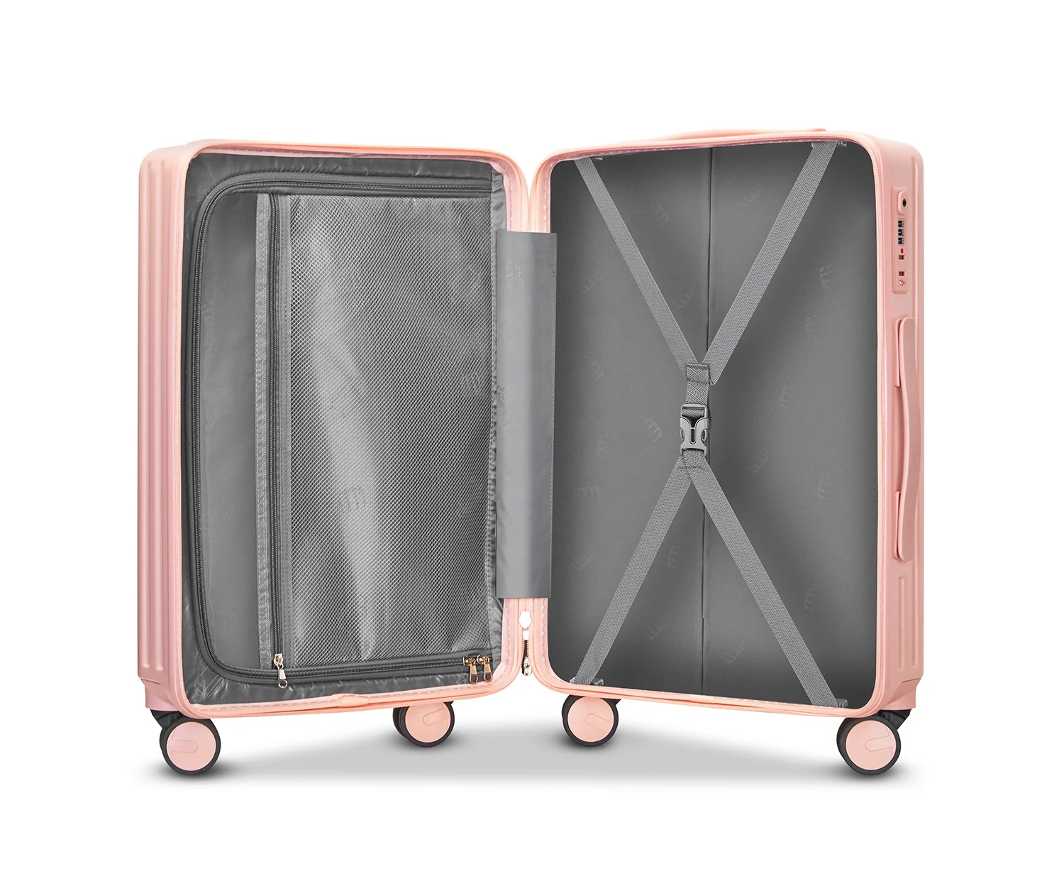 Top Sale Integrated 26 Inch PC Travel Case Aluminum Telescopic Handle Rolling Luggage Travel Suitcase