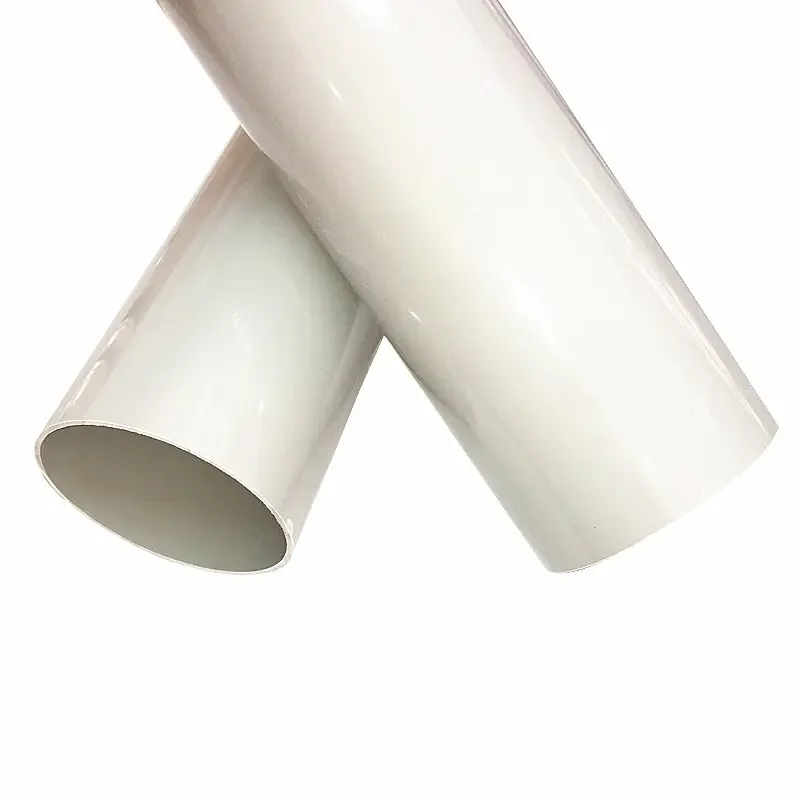 Factory Customized Various Size UPVC Hard PVC Pipe 110 mm 200 mm 160 mm Water Supply Irrigation Drainage Pipe