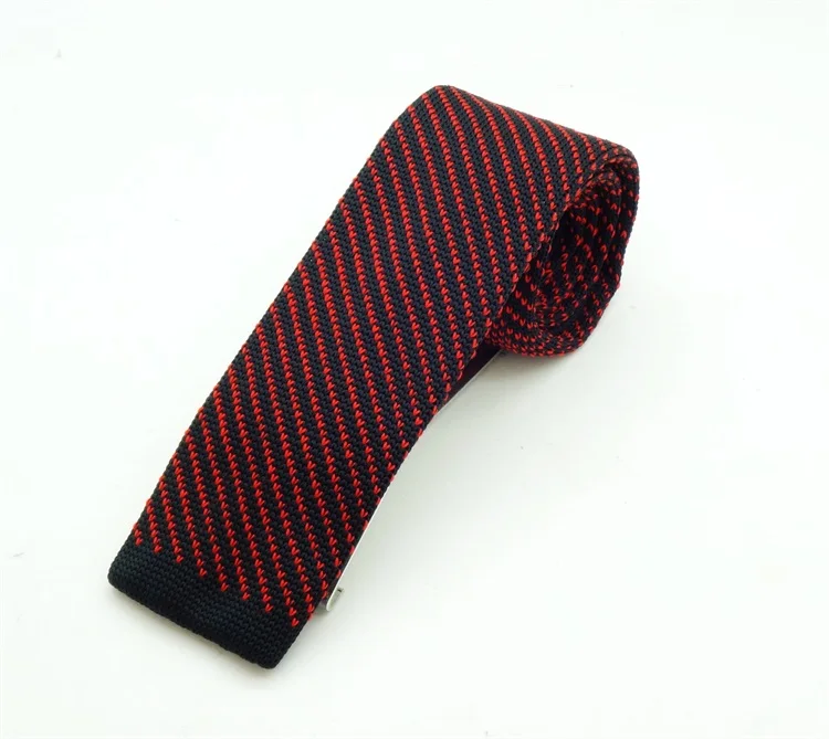 Hot Selling Neck Twill Stripe Contrast Fashion Unique Necktie Mens Neck Ties Skinny Tie