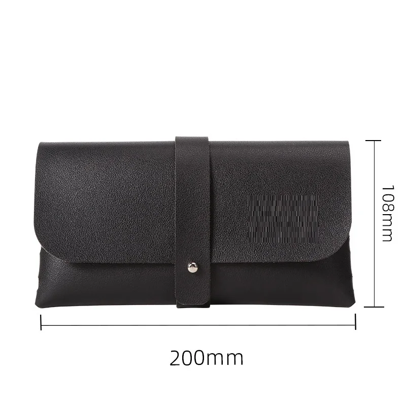 2024 New Pu Fashion Portable Leather Portable Pipe Accessories Set Cigarette Bag Pipe