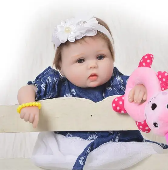 Cheap good christmas gifts full silicone bebe reborn doll silicon reborn doll realistic baby