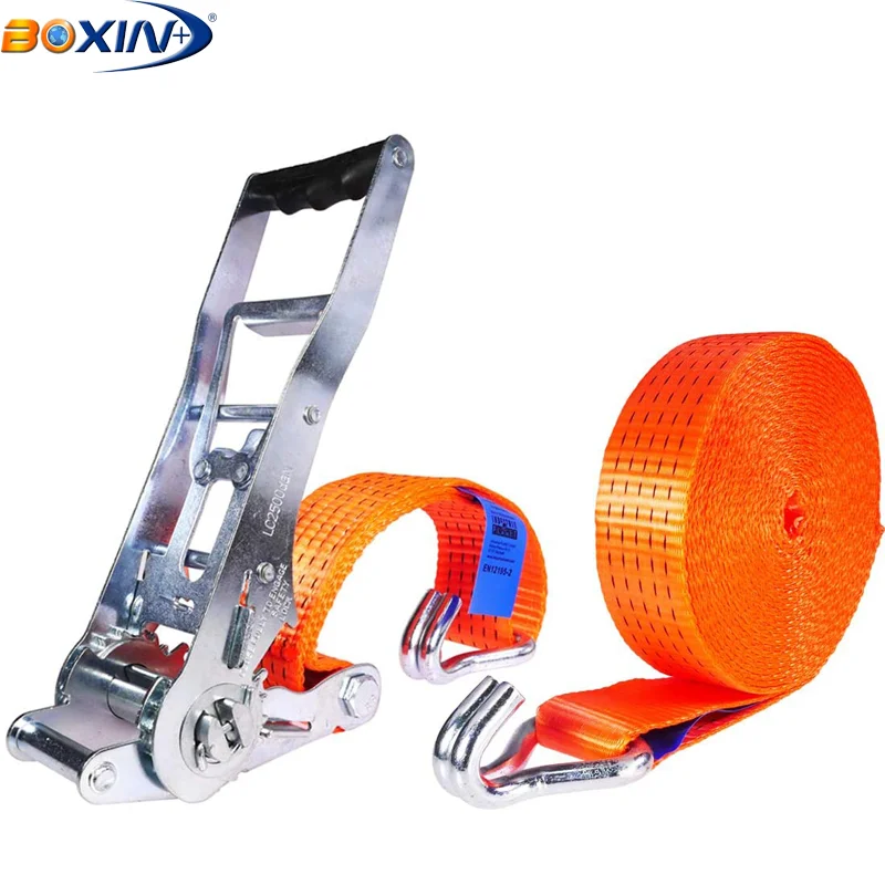 Полиэфирные натяжные ремни с храповым механизмом Ergo длинные