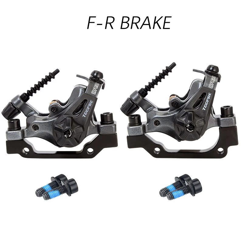 TOOPRE Mountain bike Disc Brake Aluminum alloy Front F160-R140 Rear F180-R160 Electric Bicycle Dual-drive Piston Brake Caliper