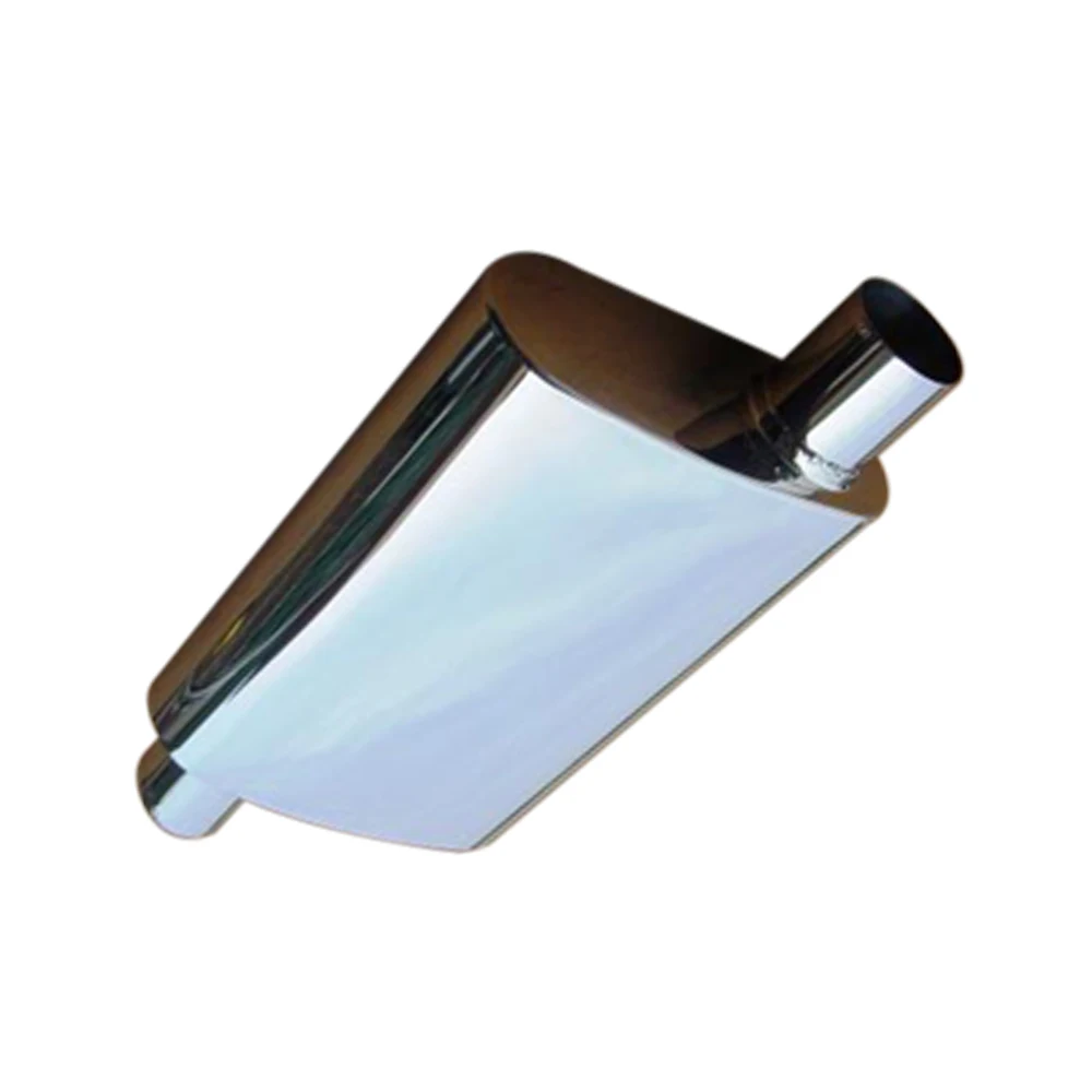 China manufacturer Stainless Steel High Flow Polished Automotive Exhaust Mufflers