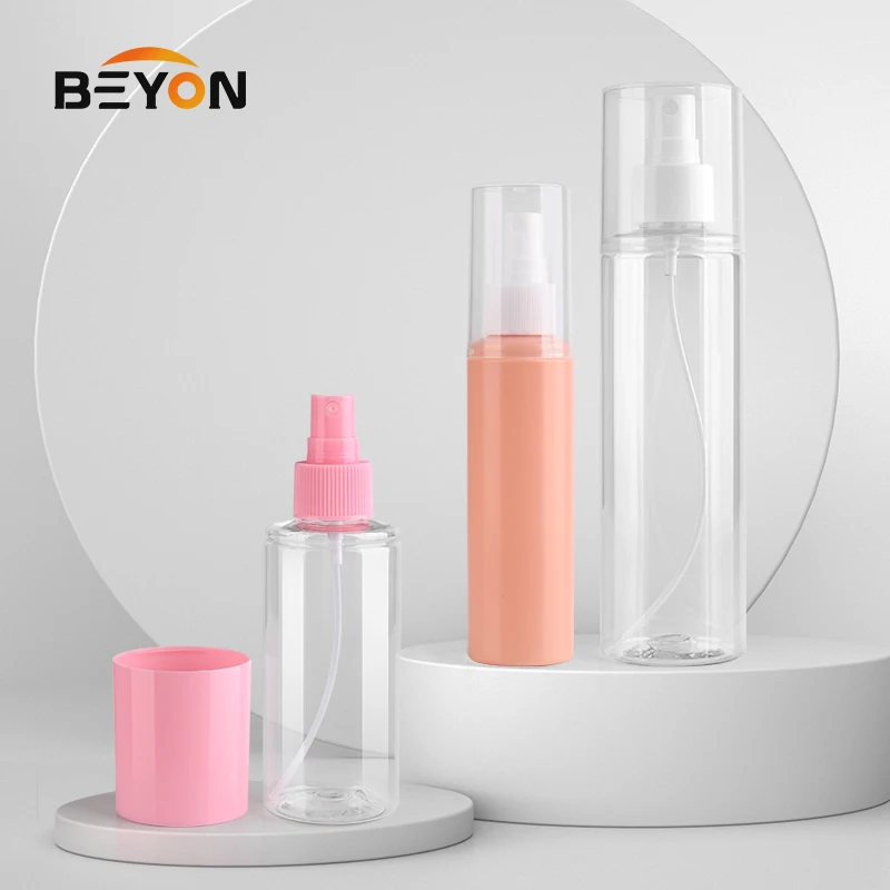 Pump Sprayer Lightweight Elixir Plastic Luxury Cosmetic Bottle 50 Ml