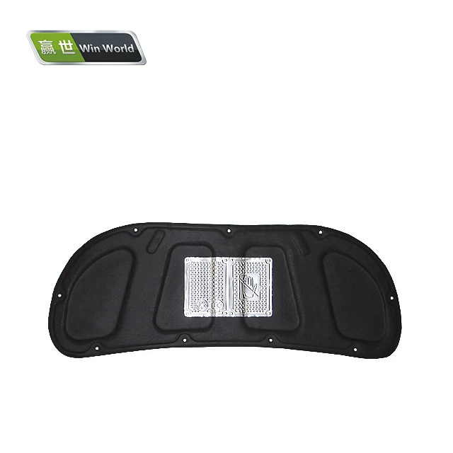 For KIA K2 1PC Car Hood Engine Thermal Insulation Sound Insulation Cotton Heat Insulation Pad Mat