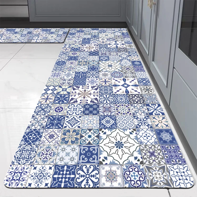 Водонепроницаемые напольные коврики и коврики из ПВХ с принтом и защитой от усталости