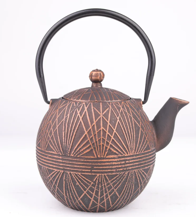 Manufacturers direct wholesale enamelled cast iron teapots Chinese teapots Chinese characteristics of advanced  1200mL