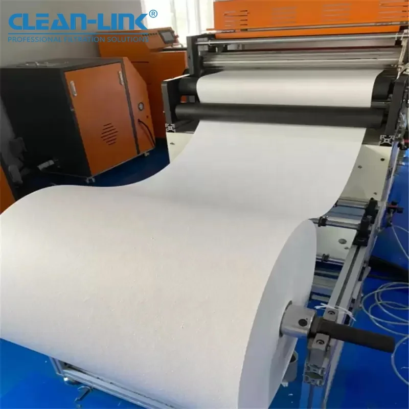 Glass Fiber Filter Media Fiberglass Filter Paper for Cleanroom
