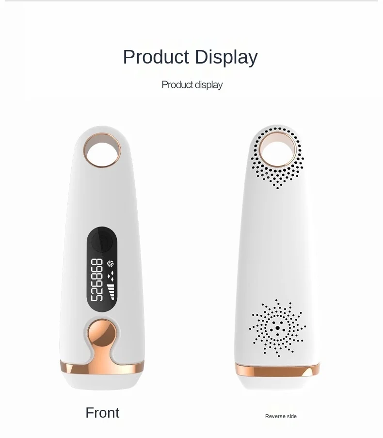 
Freezing point laser hair removal device portable beauty equipment home hair removal instrument 