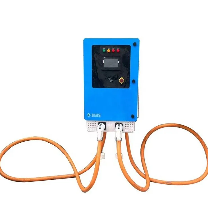 Автомобильные зарядные станции Bluesky с двумя коннекторами Ccs 1 2 Chademo Ocpp 1.6j 20kw 40kw 60kw Dc Ev