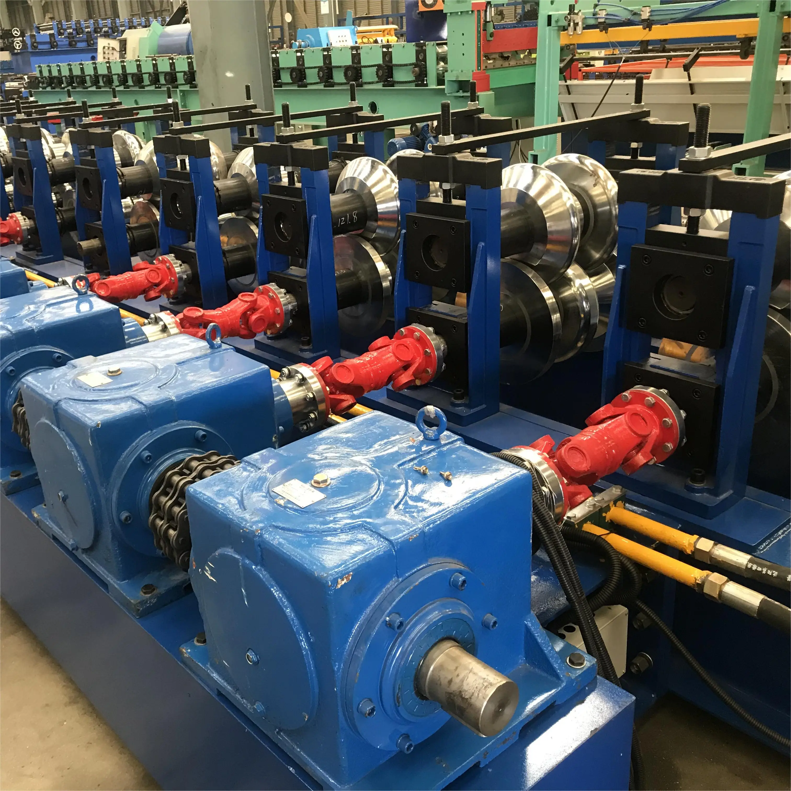 High Quality Metal Steel Iron Galvanized Highway Guardrail Roll Forming Machine