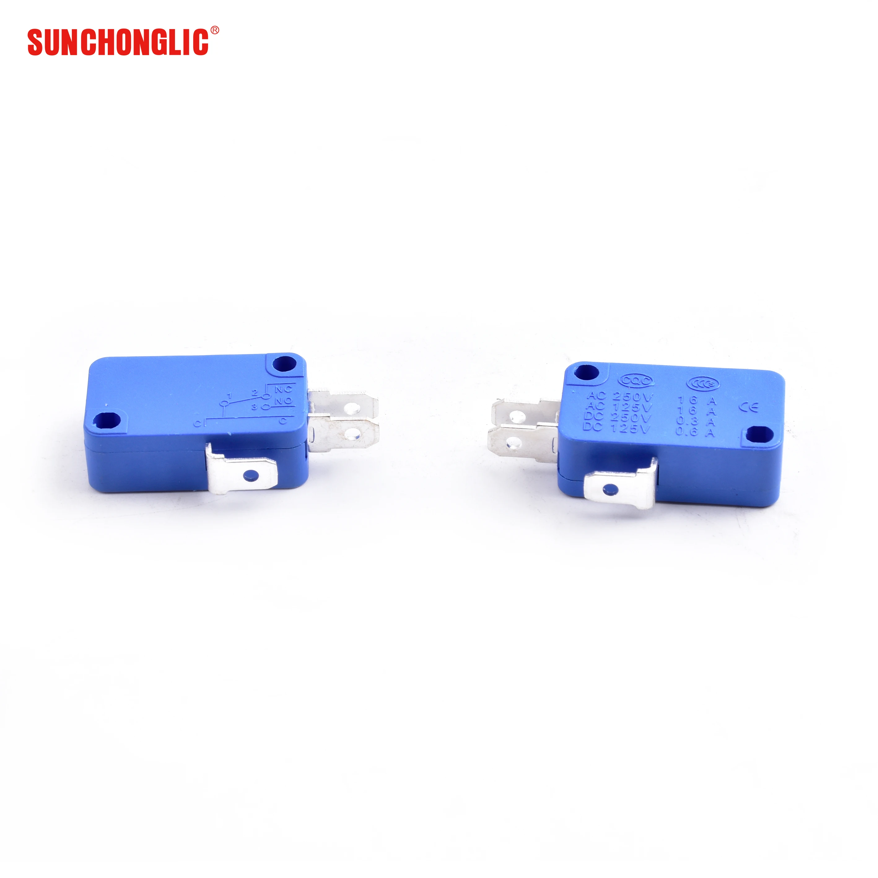 Sunchonglic high quality rice cooker micro switch 16A  electric rice cooker micro switch