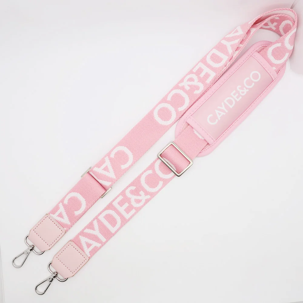 Custom Thick Portable Jacquard Strap Replacement Crossbody Bag Strap Wide Shoulder Strap for Ipad Camera