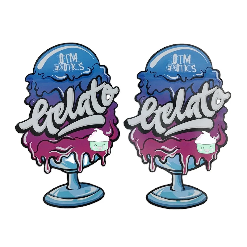 Soft Touch Matte Bags Hologram Die Cut Pouch Flower Seeds Packaging Custom Mylar Bags 3.5 with My Logo