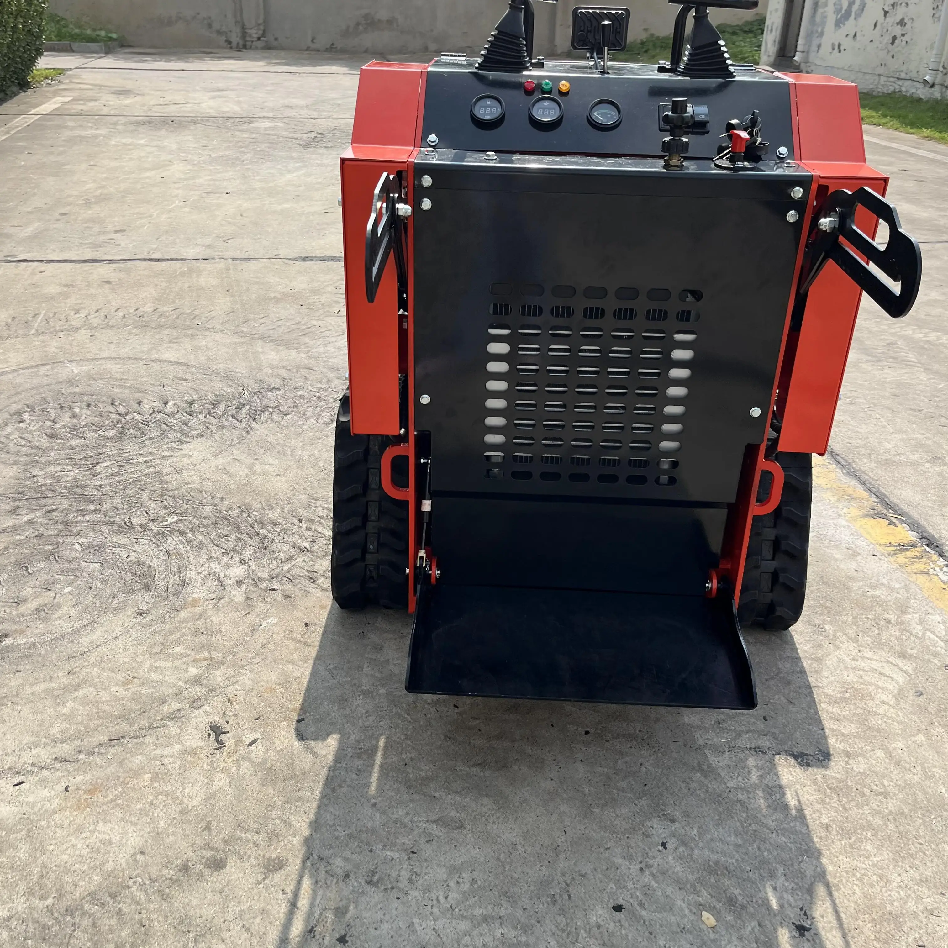 Mini EPA CE small skid steer loader minicargador skid steer attachments kubota mini tractor backhoe loader