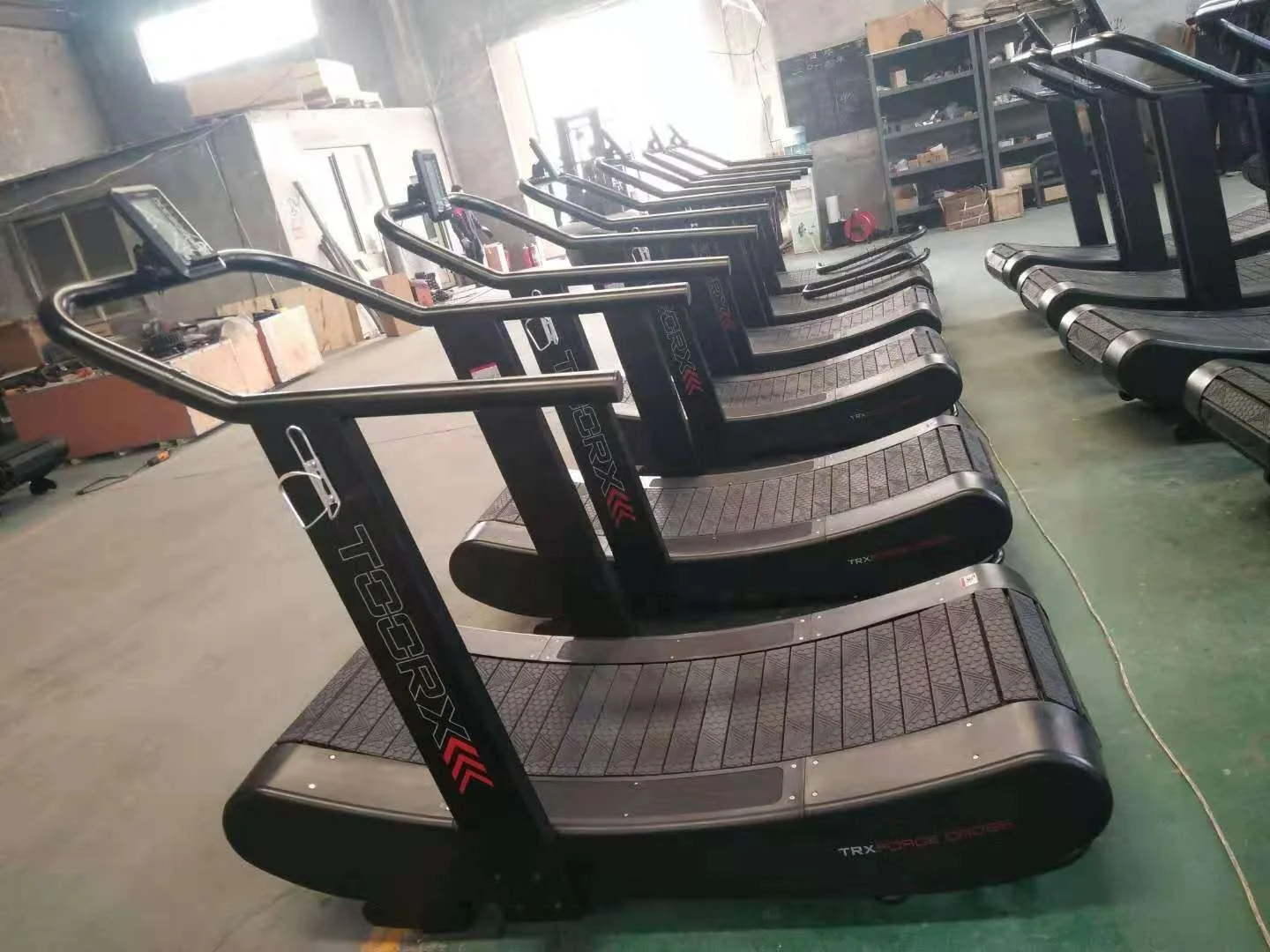 fitness equipment curved treadmill treadmill machine self-powered commercial treadmill