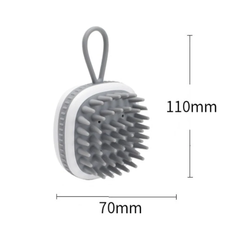 2022 New Release Head Scalp Massager Hair Growth Dandruff Brush Hair Scrubber Handheld Scalp Massager Shampoo Brush